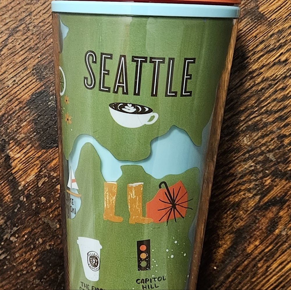 Starbucks, Seattle, local collection, cold cup tumbler 24 oz.
